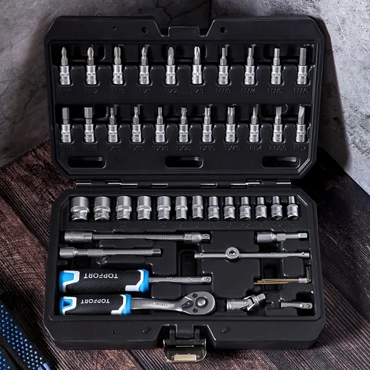 Набор инструмента TOPFORT 46 предметов 1/4