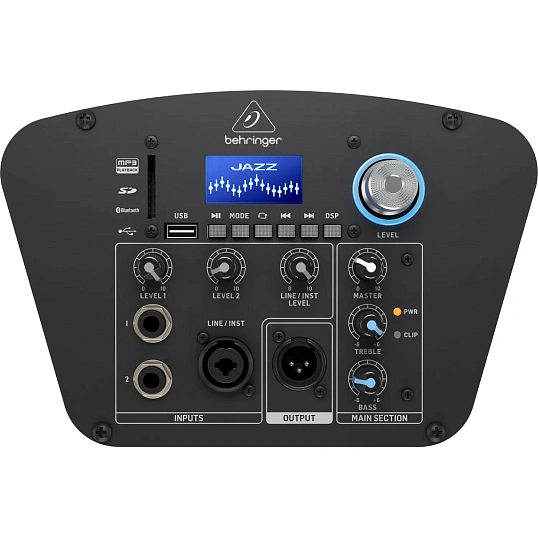 Акустическая система Behringer C210, модульная, 200Вт, MP3/BT