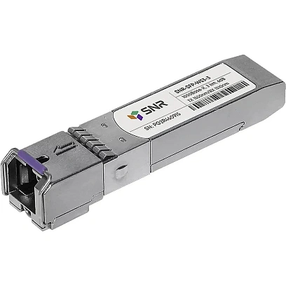 Трансивер SFP WDM, дальность до 3км (6dB), 1550нм SNR-SFP-W53-3
