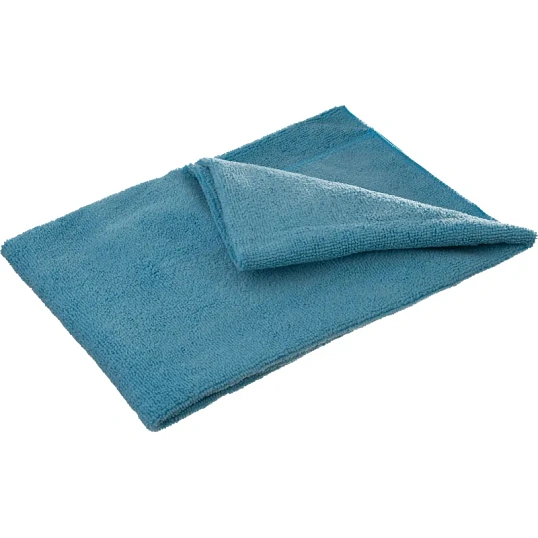 Тряпка для пола из микрофибры универсальная 220г/м2 50х80см синяя