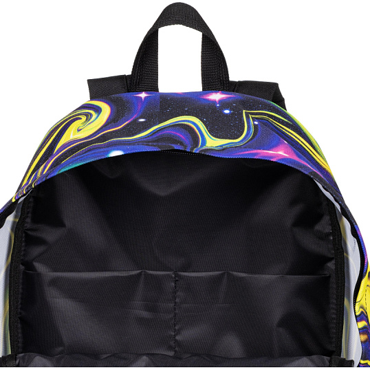 Рюкзак школьный Комус Класс Shape Illusion two,  Черный, 1 отд