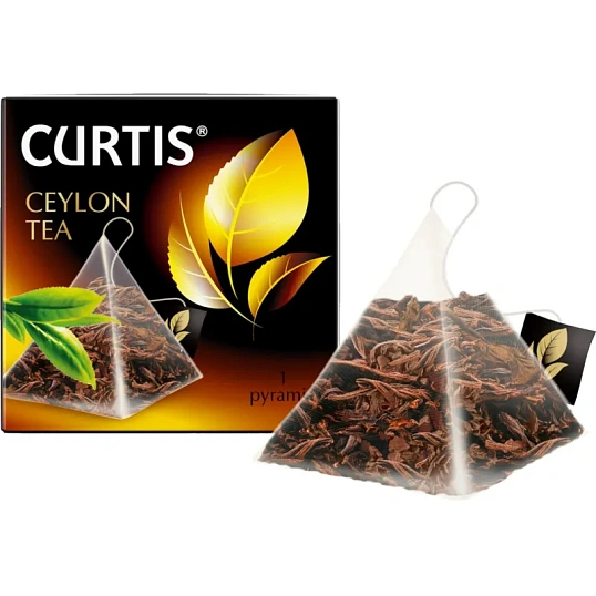 Чай Curtis Ceylon Tea черный среднелистовой, 300 пирамидок/уп