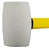 Киянка 450 г. белая, фиберглассовая рукоятка, BERGER BG1526