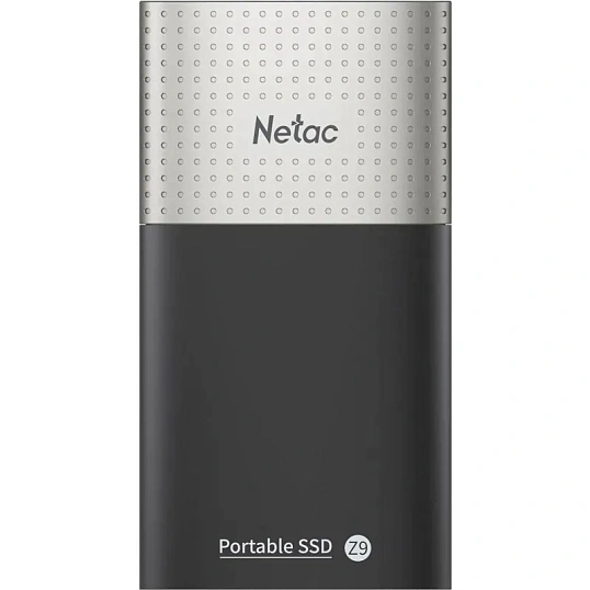 Портативный SSD Netac 500Gb/USB-C/EXT/Black (NT01Z9-500G-32BK)