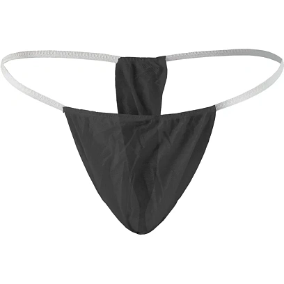Трусы бикини женские, черные, спанбонд шт/слож 25шт/уп 603-122