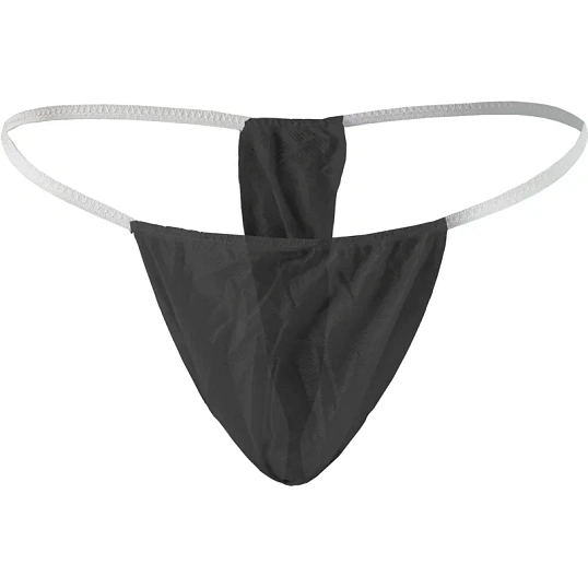 Трусы бикини женские, черные, спанбонд шт/слож 25шт/уп 603-122