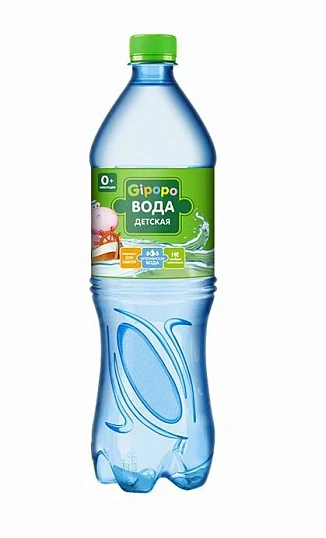Вода детская питьевая GIPOPO негазированная ПЭТ 1,5 л