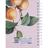 Тетрадь общая, BS, А5, 120л., точка, твердый, спираль. Flora, персики N4211
