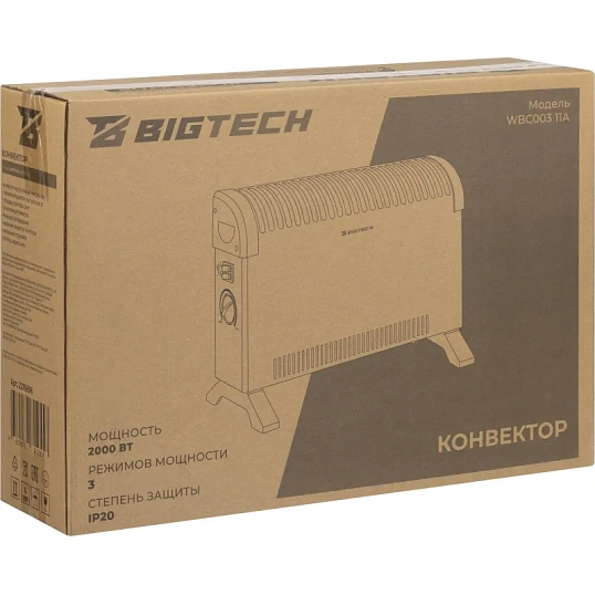 Конвектор BigTech  WBC003 11A-15 (1500 Вт)