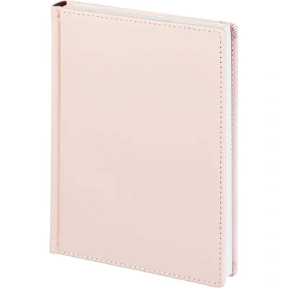 Ежедневник недатированный А5+, 136л, Velvet зефирный розовый  3-115/34