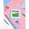 Стикеры КОМУС с клеев.краем 76х76 голубой 100л