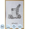 Фоторамка 40х60 золото №1