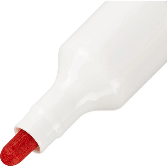 Набор маркеров для белых досок Комус 1-3мм, кругл. наконечник, 4цвета, ПВХ