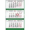 Календарь настенный 3-х блочный 2027 Attache Старинная церковь 295х710мм