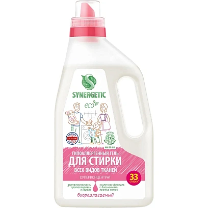 Гель для стирки Synergetic 1л