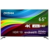 Телевизор Digma DM-LED65UBB41, смарт (Android TV)
