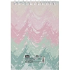 Блокнот А6,60л,кл,греб.верх,обл.мат.лам. Attache Selection Pastel Волны