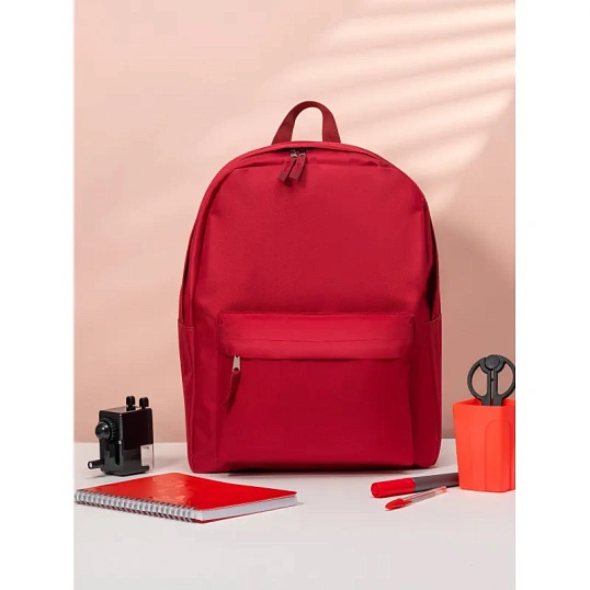 Рюкзак Комус Класс SMPL 18L бордовый 41х32х14