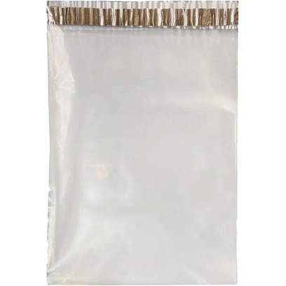 Курьер-пакет прозрачный, без кармана 100х150+40 мм, 50 мкм (100 шт/уп) 