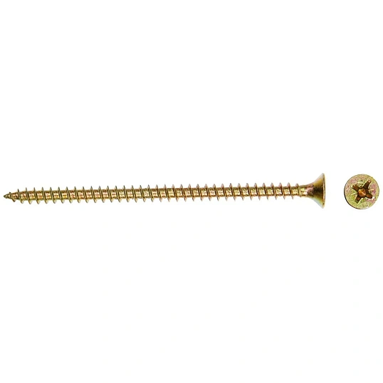 Саморезы универсальные  90х6,0 мм (50 шт/уп) желтые  Zitar (102274)