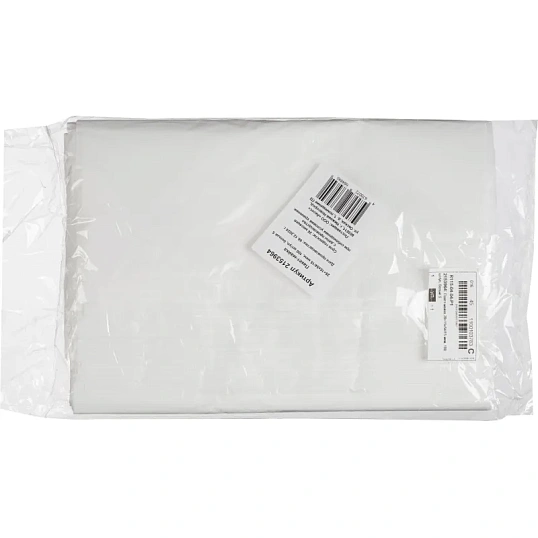 Пакет-майка 28+15х54/15 мкм, 100 шт/уп, белый S