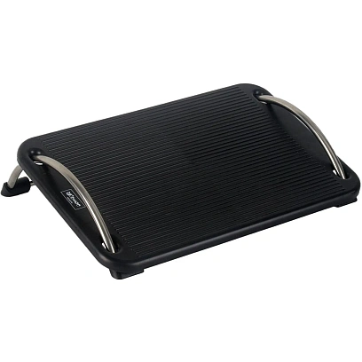 Подставка для ног Комус Мебель F6032,(11974080) 43,5x10,5x33,пласт.,чер