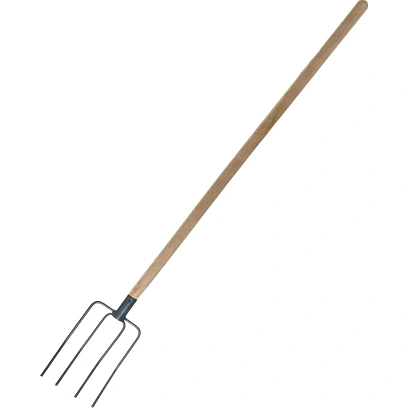 Вилы 4-х рогие навозные сварные с черенком 1 сорт_СИ-01836