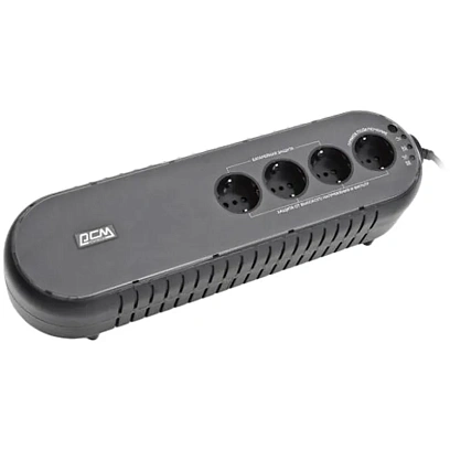 ИБП Powercom Back-UPS WOW-1000U, OffLine, 1000ВА/500Вт, 4 EURO, USB