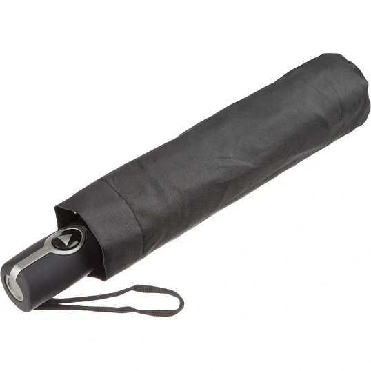 Зонт складной, полуавтомат, 8 спиц, черный, HD-HH01(H/T)