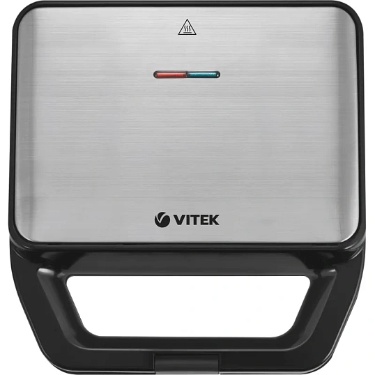 Вафельница Vitek VT-2626 850Вт черный/серебристый