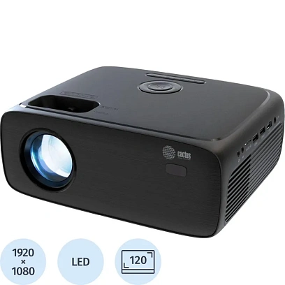 Проектор Cactus CS-PRM.07B.Full HD LCD 3200Lm ANSI 1500:1 3xHDMI 1.1