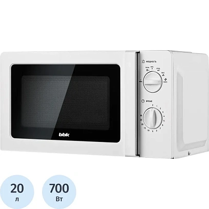Микроволновая печь BBK 20MWS-777M/W белый