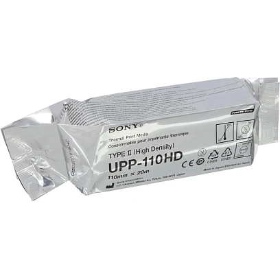 Бумага для УЗИ UPP-110HD SONY 110х20 (Orig) 10 шт/уп