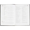Ежедневник датированный 2026 А5+ VELVET черный 3-123/04