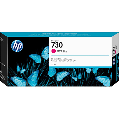 Картридж струйный HP 730 P2V69A пур. для для DesignJet T1700 (300 мл)