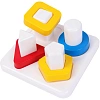 Игрушка Сортер-пирамидка Формы и цвета (ПЭТ), И-6762