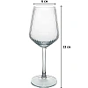 Набор бокалов АЛЛЕГРА ОПТИК 350 мл (утонченная кромка) 12шт