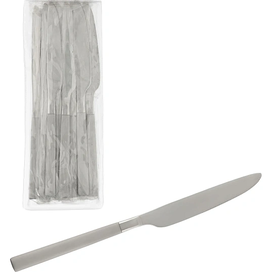 Нож столовый Tramontana,нержавеющая сталь 410, 12шт/уп