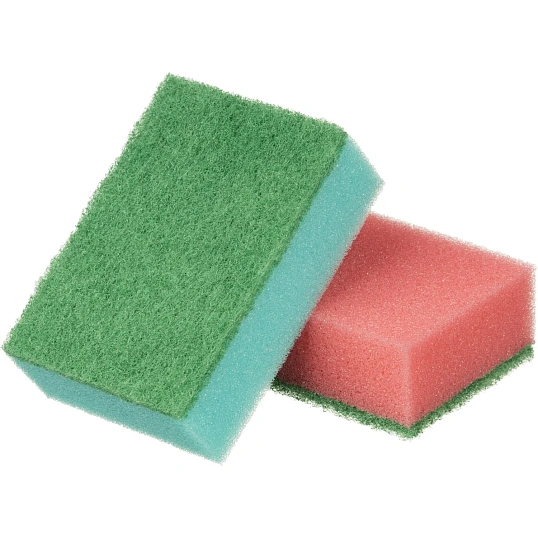 Губки для мытья посуды Luscan Макси 95х65х30мм 5 шт/уп