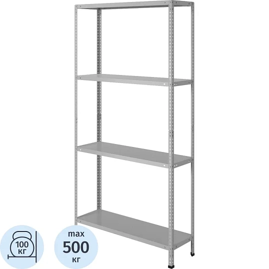 Стеллаж металлический Cobalt Shelf MS180KD/80x30/4