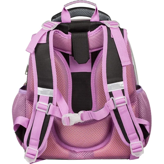 Ранец Комус Класс LEO сиреневый,Basic, 2 отд., эргоном. Спинка