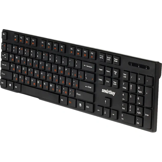 Клавиатура Smartbuy ONE 238 проводная мультимедийная USB черн (SBK-238U-K)