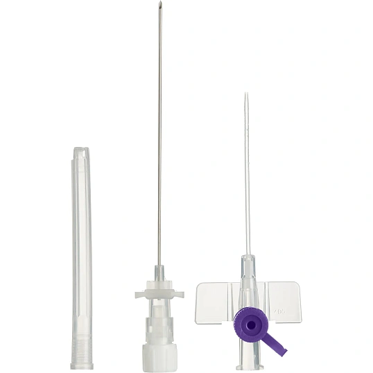 Катетер внутривенный с доп.портом 26G, Polyflon, 100 шт/уп