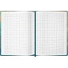 Блокнот Gold Collection А5 96л,клетка,обл.тв.картон,сшивка,резинка.гол