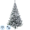 Елка искусственная Кристина 2,1 м ПВХ, заснеженная E121FL