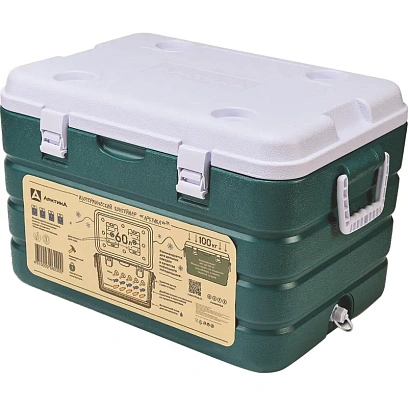 Контейнер изотермический Арктика,с ручками с 2хсторон,60л,аквамарин,2000-60