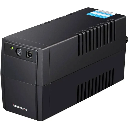 ИБП Ippon Back Basic 1050 Euro 600Вт 1050VA EURO(2) черный