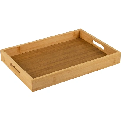 Поднос из бамбука с ручками  Foresta di bambù, р-р: 41х30х5 см