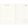 Ежедневник датированный 2026 IF 14х20см 176л, тв с рез, Grace I1714/l-brown