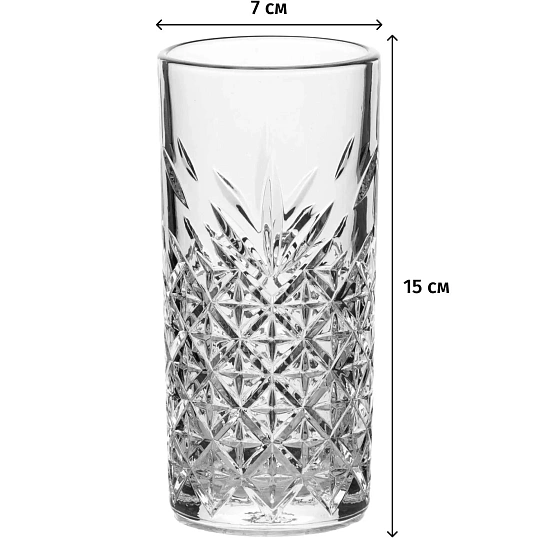 Набор стаканов Таймлесс 295 мл 4 шт
